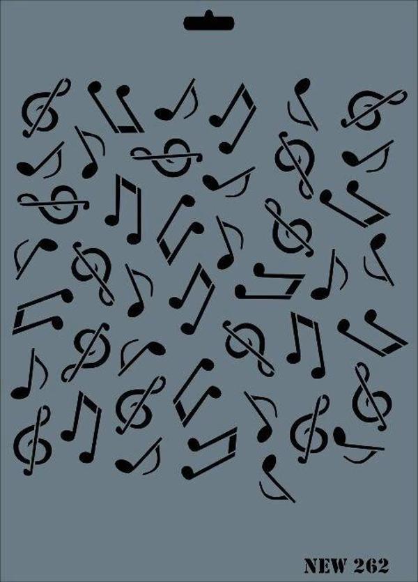 Supertrend Stencil Boyama Şablonu 25x35 cm. NEW-262 - Image 1