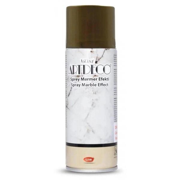 Supertrend Akrilik Sprey Mermer Efekti 200 ml. Altın 990 - Image 1