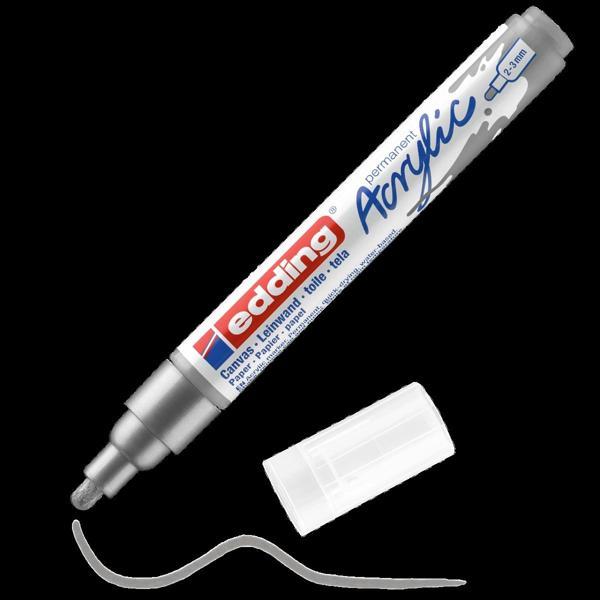 Supertrend 5100 Akrilik Boyama Markörü 2-3 mm GÜMÜŞ - Image 1