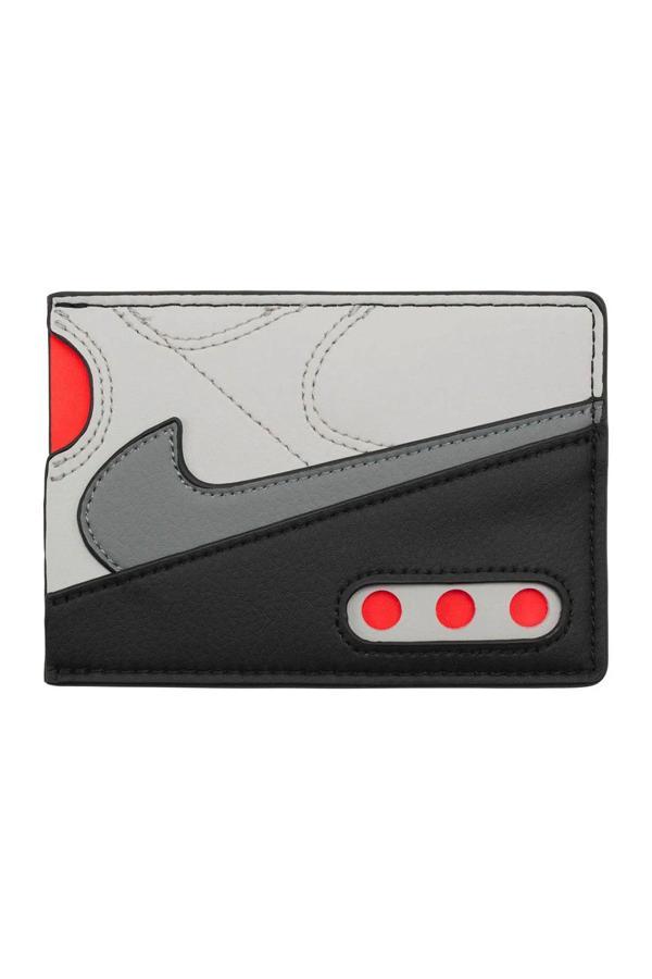 Nike ICON AIR MAX 90 CARD Unisex Gri / Kırmızı / Gri Cüzdan - Image 1