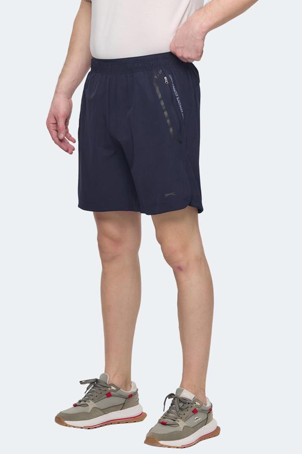 Slazenger VIKTOR Erkek Cepli Lacivert Şort - Image 1