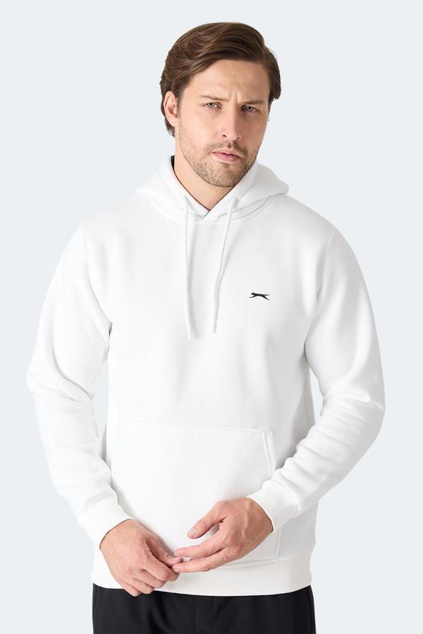 Slazenger MOONLIGHT I Erkek  Ekru Sweatshirt - Image 1