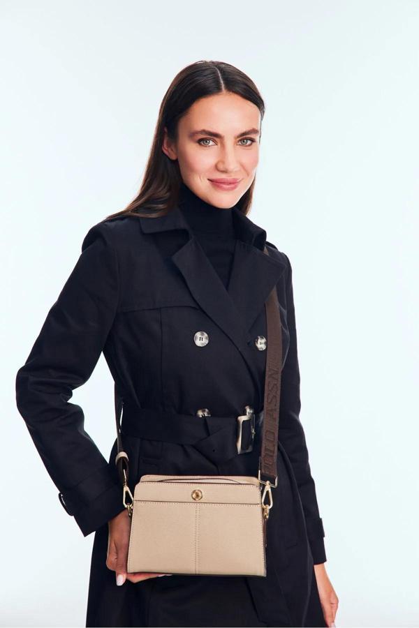 U.S.Polo Kadın Çapraz Çanta US24713 U.S. POLO ASSN. USPA LADIES BAG GRAVEL - Image 1