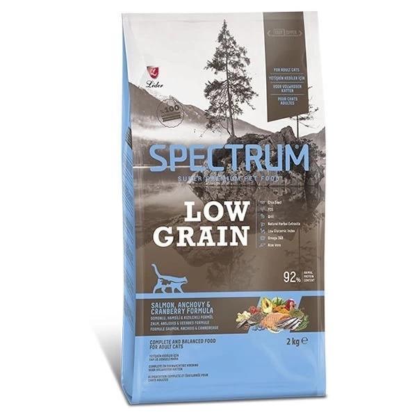Spectrum Düşük Tahıllı Somonlu Hamsili ve Yaban Mersinli Yetişkin Kedi Maması 2 Kg - Image 1