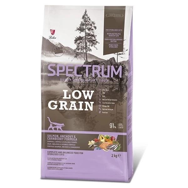 Spectrum Düşük Tahıllı Somonlu Hamsili ve Yaban Mersinli Kısırlaştırılmış Kedi Maması 2 Kg - Image 1