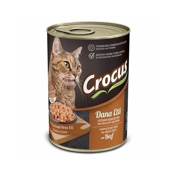 Crocus Dana Etli Yetişkin Kedi Yaş Maması 400 Gr - Image 1