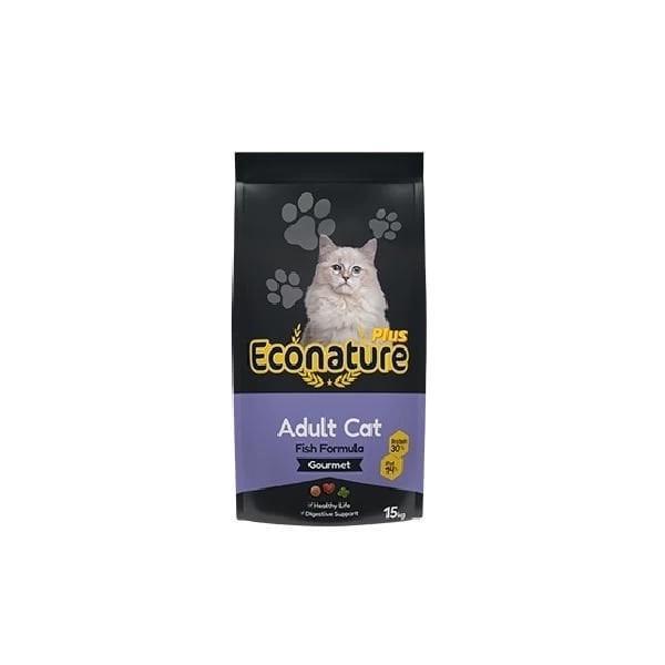 Econature Plus Gurme Balıklı Yetişkin Kedi Maması 15 Kg - Image 1