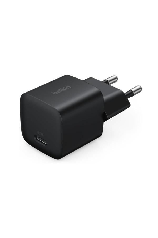 Belkin Usb-C 25 W Pd 3.0 Pps Hızlı Şarj Cihazı, Siyah - Image 1