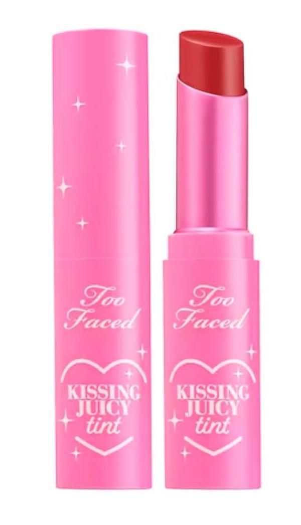 Too Faced Kissing Juicy Tint - Renkli Dudak Balsamı - Cherry Pie - Image 1
