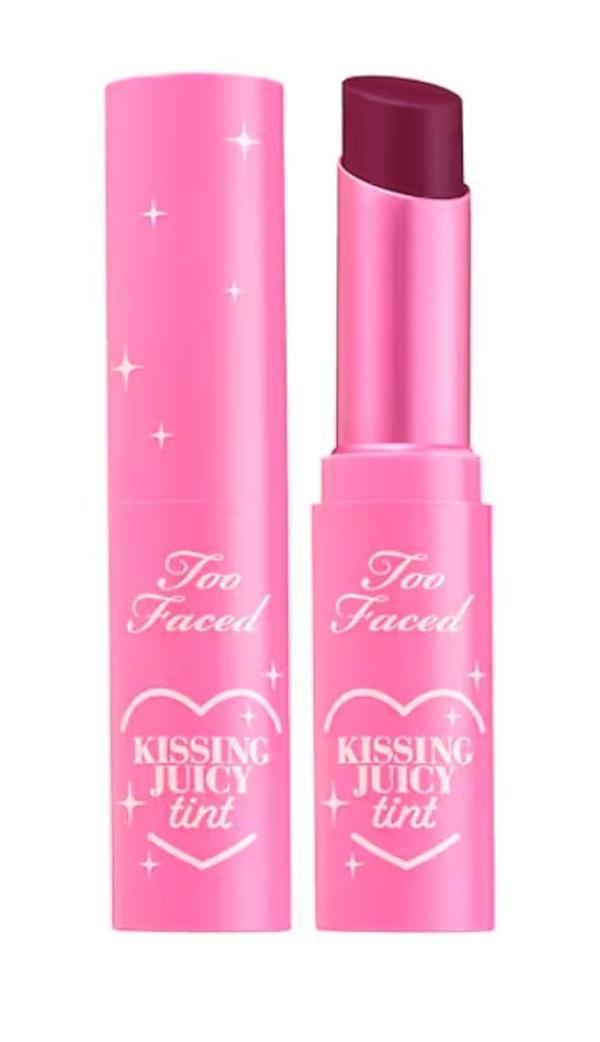 Too Faced Kissing Juicy Tint - Renkli Dudak Balsamı - Grape Soda - Image 1
