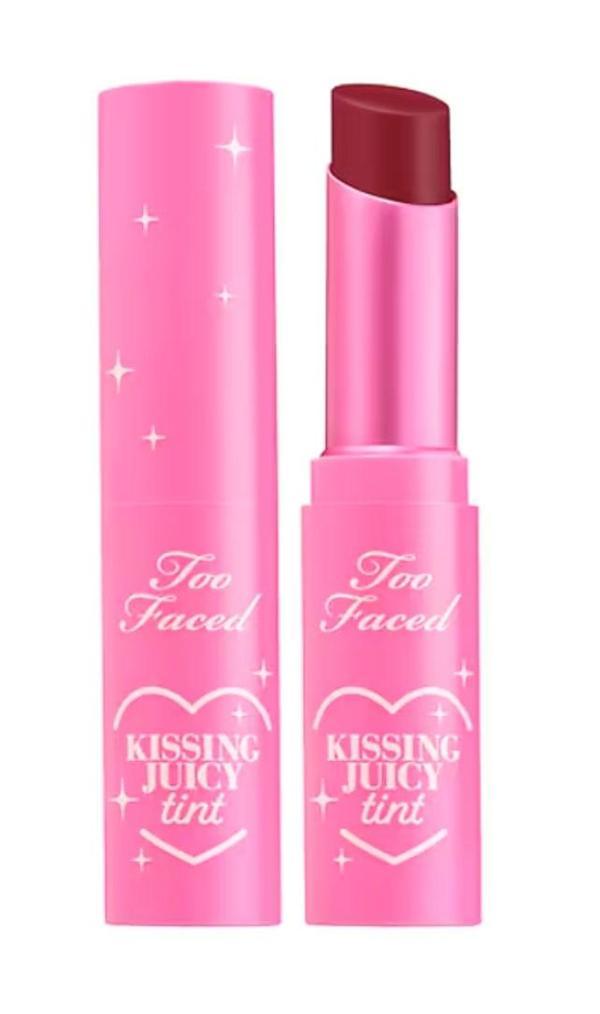 Too Faced Kissing Juicy Tint - Renkli Dudak Balsamı - Raspberry - Image 1