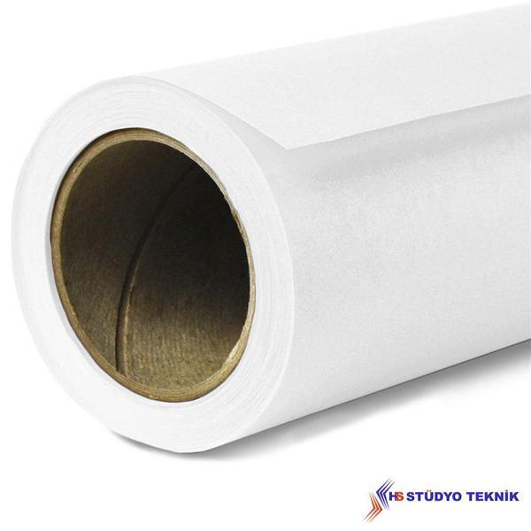 HS Stüdyo Teknik Stüdyo Kağıt Fon Beyaz 272x1100 cm - Image 1