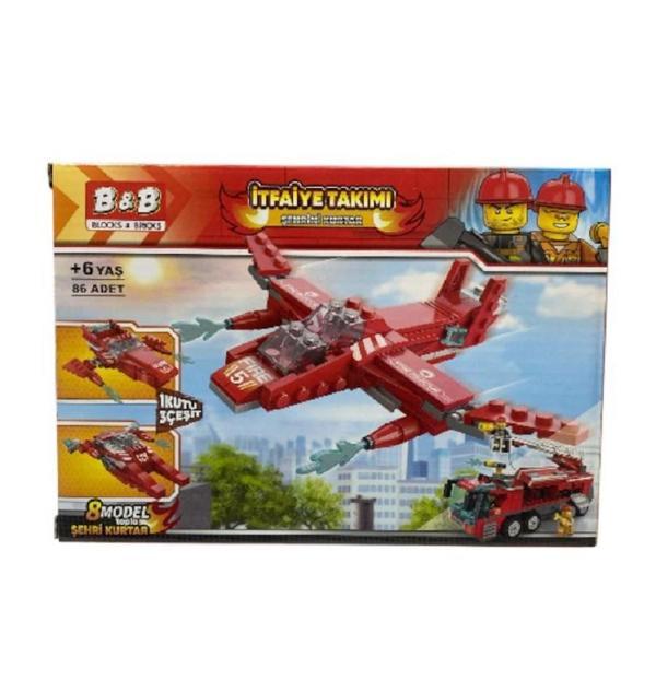 86  Parça İtfaiye Takımı Lego Seti  1286 - Image 1