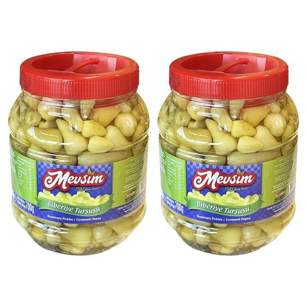 Mevsim Biberiye Turşusu 1350 gr x 2 Adet - Image 1