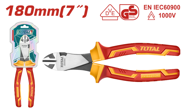TOTAL VDE İZOLELİ YAN KESKİ 180MM THTIP2571 - Image 1