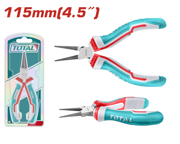 TOTAL ELEKTRONİKÇİ TİP YUVARLAK UÇLU KARGA BURUN 115MM THTMN656 - Image 1