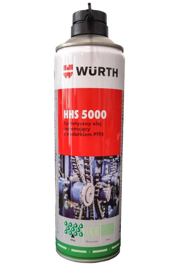 Würth HHS 5000 Isıya Dayanıklı Ve Tutunma Özellikli Yağlama Spreyi 500 Ml - Image 1