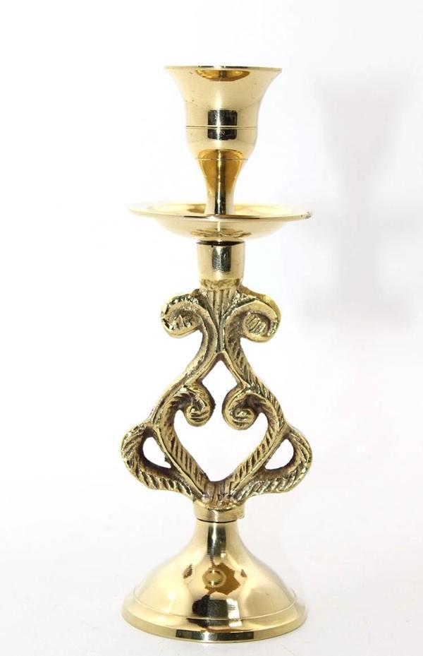 Tekli Pirinç Şamdan 4744 - Image 1