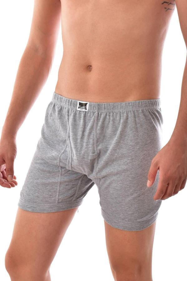 6'lı Erkek Penye Arjantin Uzun Paçalı Erkek Boxer - Image 1