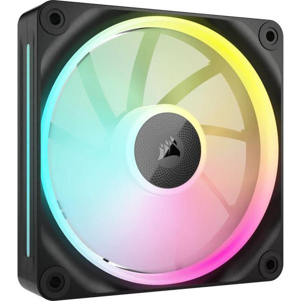 CORSAIR iCUE LINK LX120 RGB 120mm PWM Siyah Tekli Kasa Fanı - Image 1