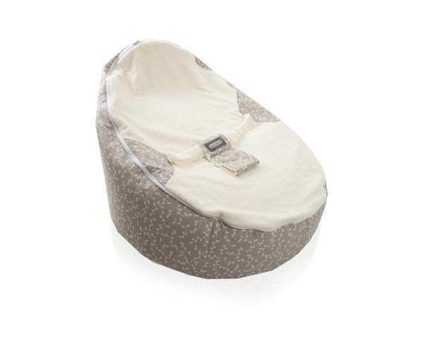 Babyjem Fasulye Yatak Gri Çiçek - Image 1