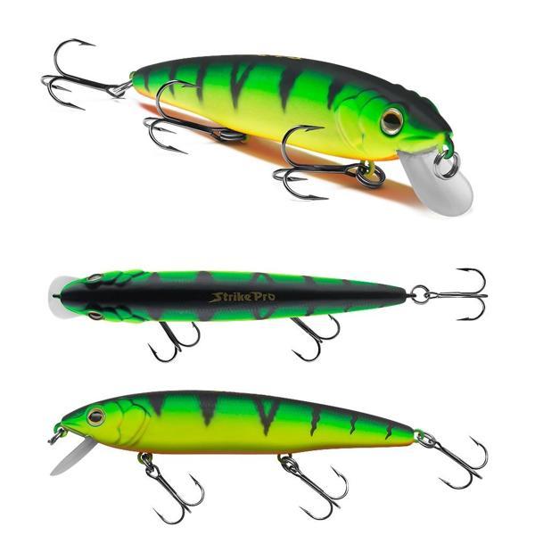 Strike Pro Eg-063 F Flash Minnow 8,5cm 8,6gr Maket Yem 010B - Image 1
