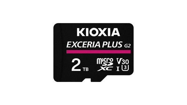 2TB EXCERIA PLUS G2 MICRO SDXC 4K 100MB/s KIOXIA LMPL2M002TG2 - Image 1