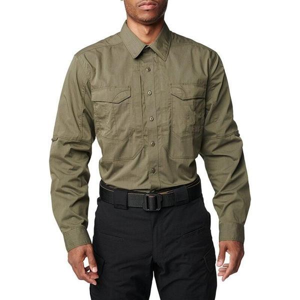 5.11 STRYKE SHIRT KOYU YESIL GOMLE - Image 1