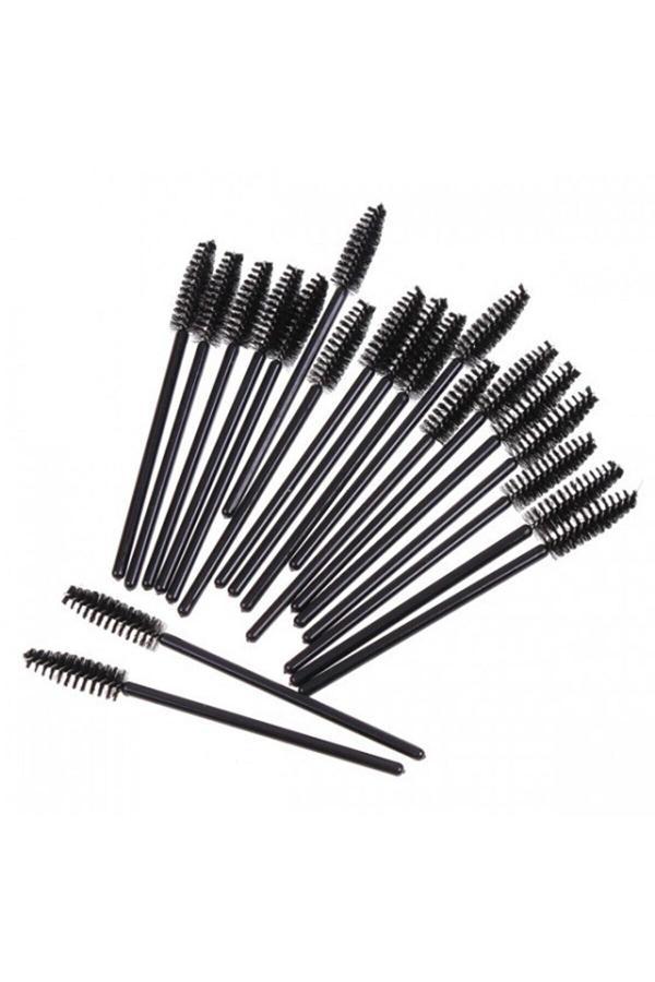 Ellea Nail Siyah 50 'Li Kirpik Fırçası - Image 1