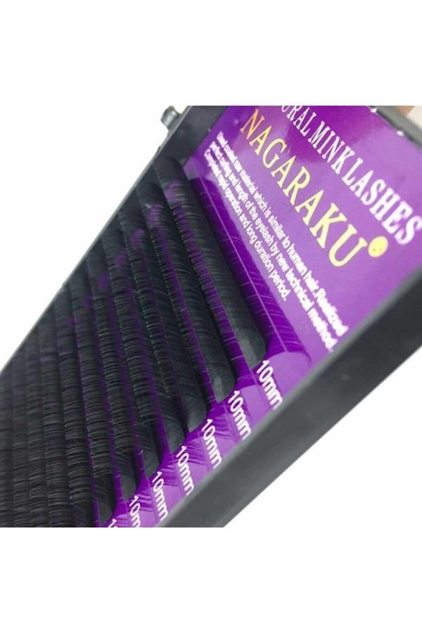 Nagaraku Ipek Kirpik D Kıvrım 0,10 Kalınlık - 13Mm Uzunluk - Image 1