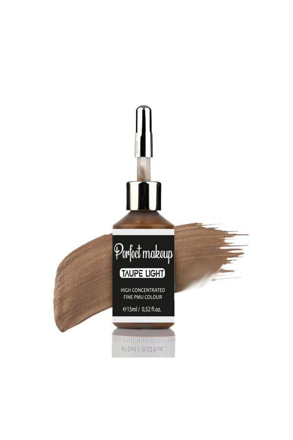 Perfect Makeup Kalıcı Makyaj Boyası - Taupe Light (Açık Boz Kahverengi) 15Ml - Image 1