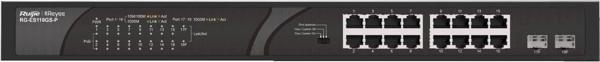 Ruijie Reyee Rg-Es118Gs-P 16 Port Gigabit 2Xsfp Yönetilemez Poe Switch - Image 1