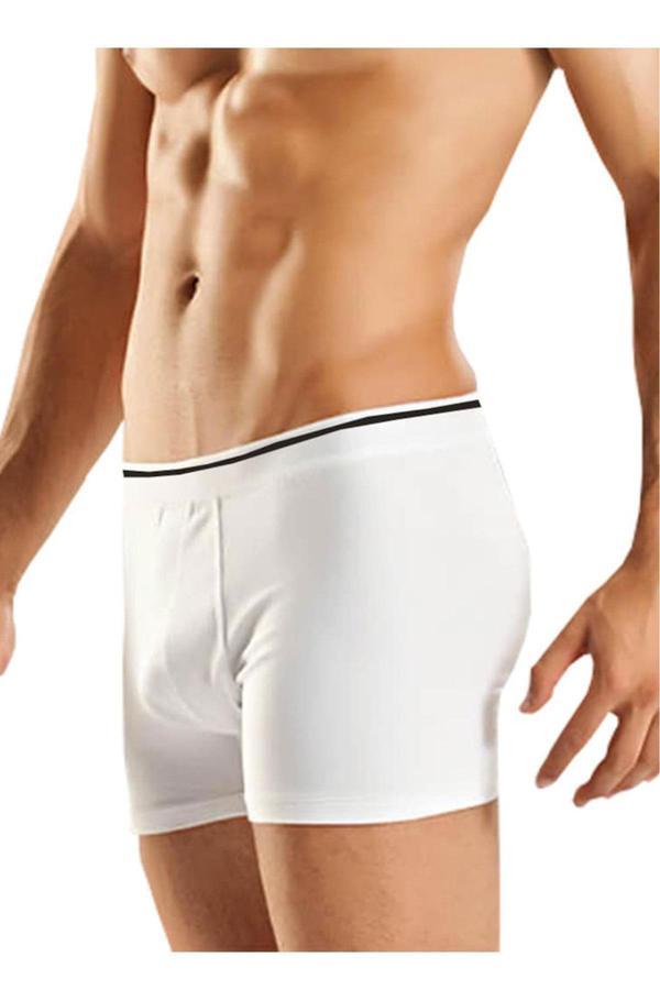 Berrak İç Giyim 1097 Pamuklu Likralı Boxer Külot Don 3 lü Paket - Image 1