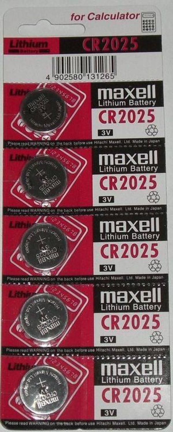 CR2025 Hafıza Pili 5 adet - Image 1