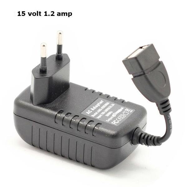 Asus Tablet Adaptörü 15 volt 1.25 amper Usb Çıkışlı - Image 1