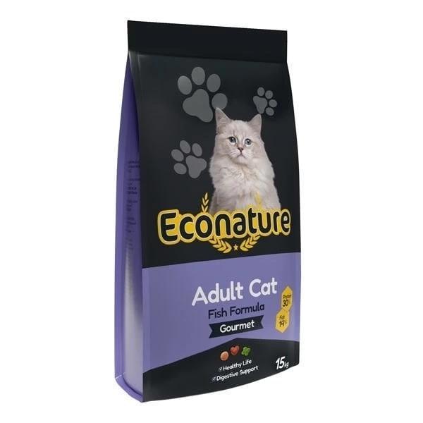 Econature Gurme Balıklı Yetişkin Kedi Maması 15 Kg - Image 1