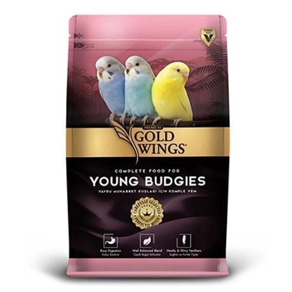 Gold Wings Premium Yavru Muhabbet Kuşu Yemi 1 Kg - Image 1