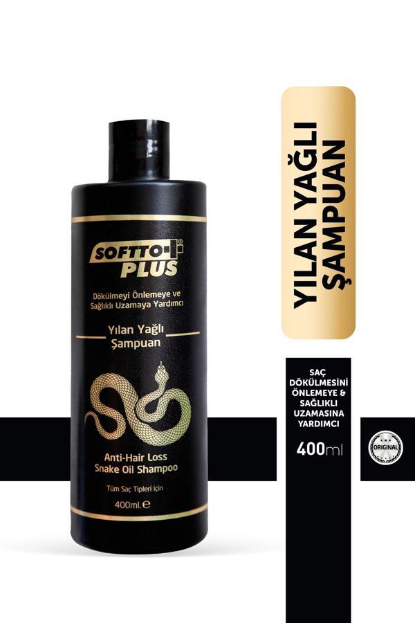 Softto Plus Dökülme Önleyici Yılan Yağlı Şampuan 400 Ml - Image 1