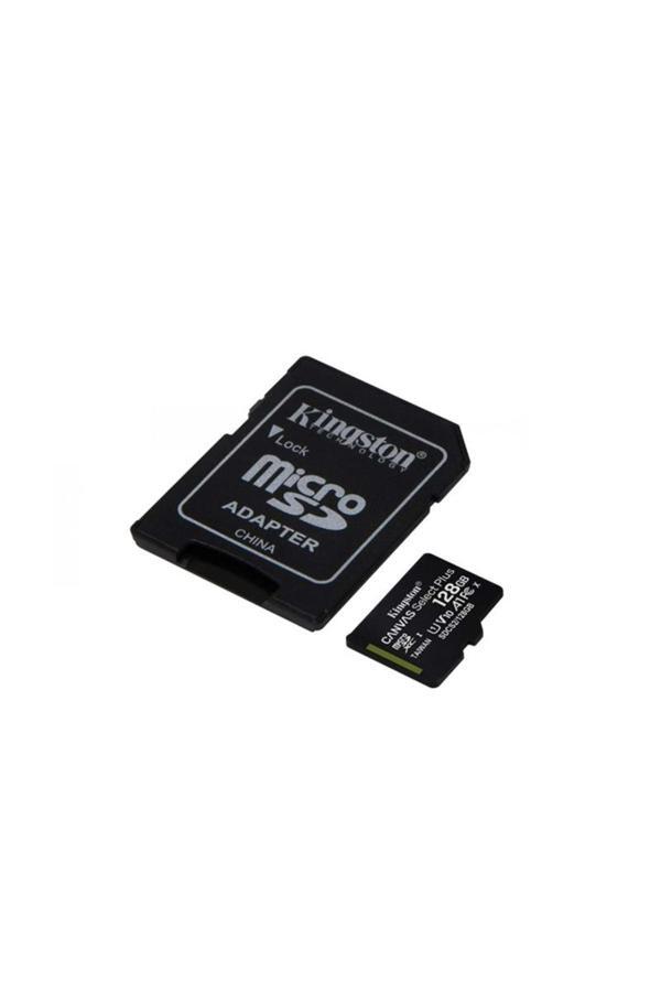 128 GB KINGSTON MICRO SD CARD CL10 CANVAS SELECT PLUS SDCS2/128GB - Image 1