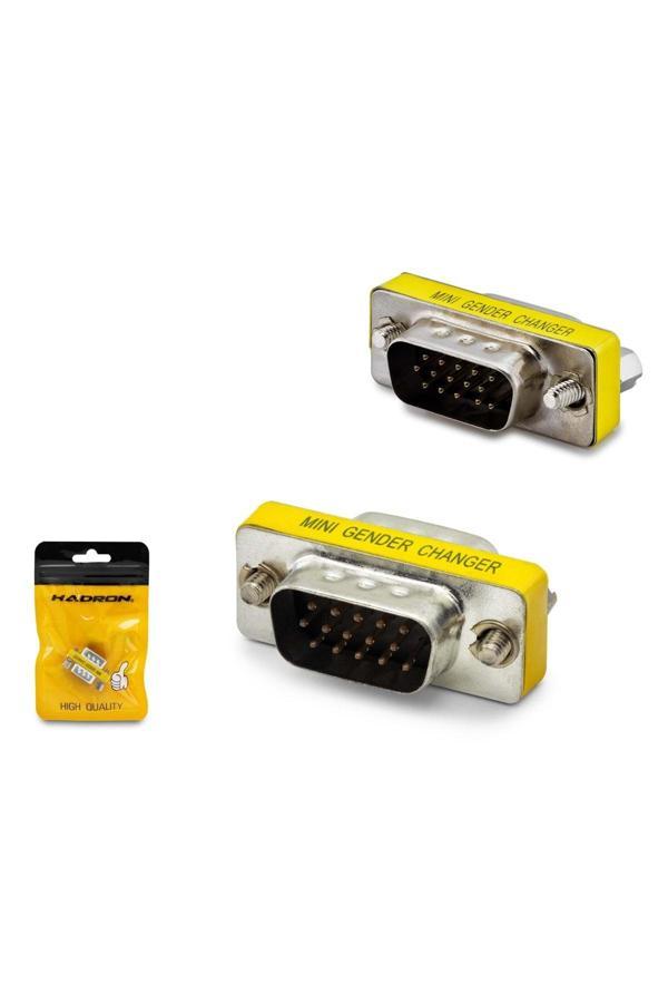 Hdx1330 Vga To Vga Çevirici Mini Gender Silver - Image 1