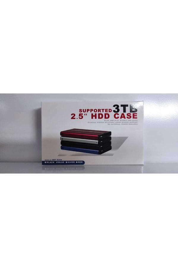 HDX1758 HARDDİSK KUTUSU METAL USB 2.0 SATA 2.5 - Image 1