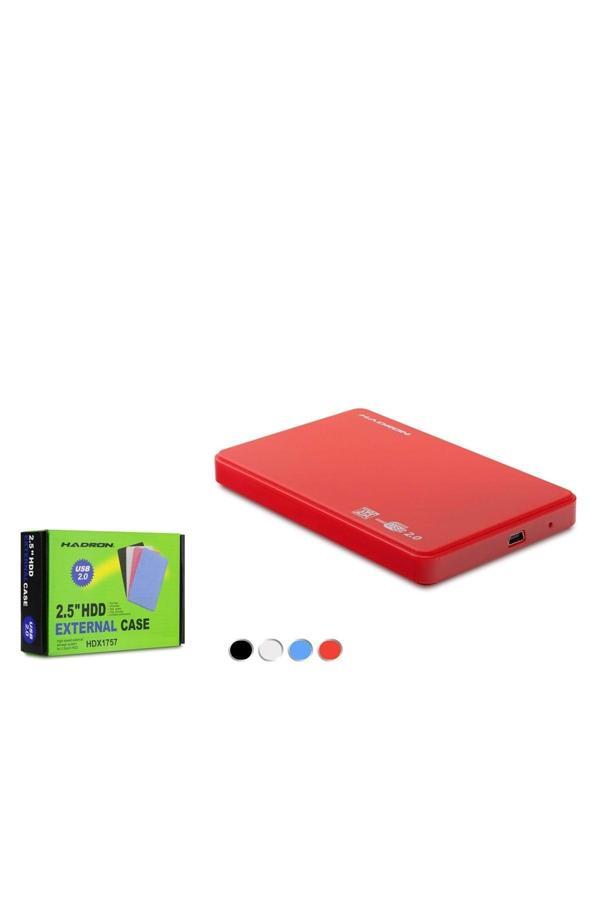 Hdx1757 Uyumlu Harddisk Kutusu Plastik Usb 2.0 Sata 2.5 - Image 1
