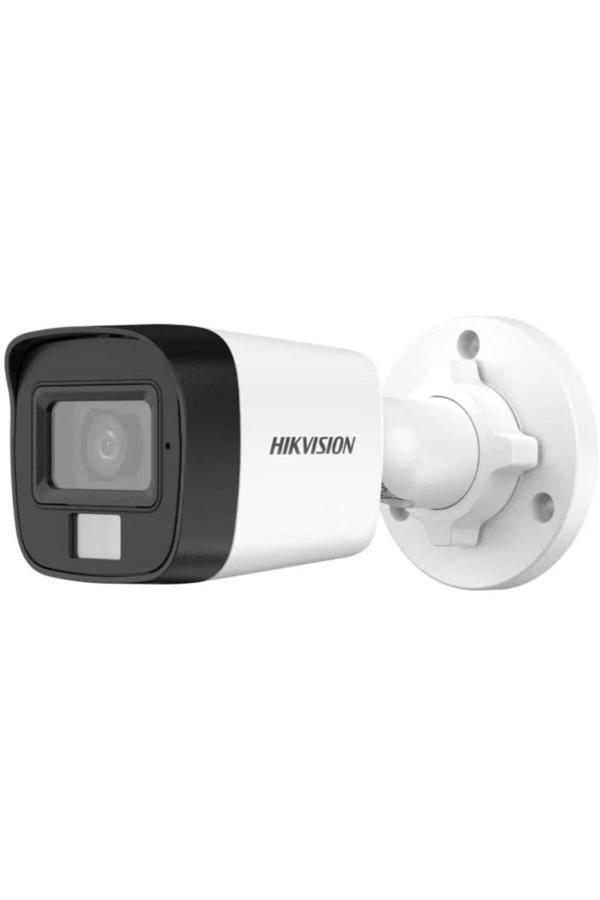 DS-2CE16D0T-EXLPF 2MP 3.6MM CMOS EXIR 1080P HYBRİD LİGHT 20MT HD-TVI PLASTIK KASA IR BULL - Image 1