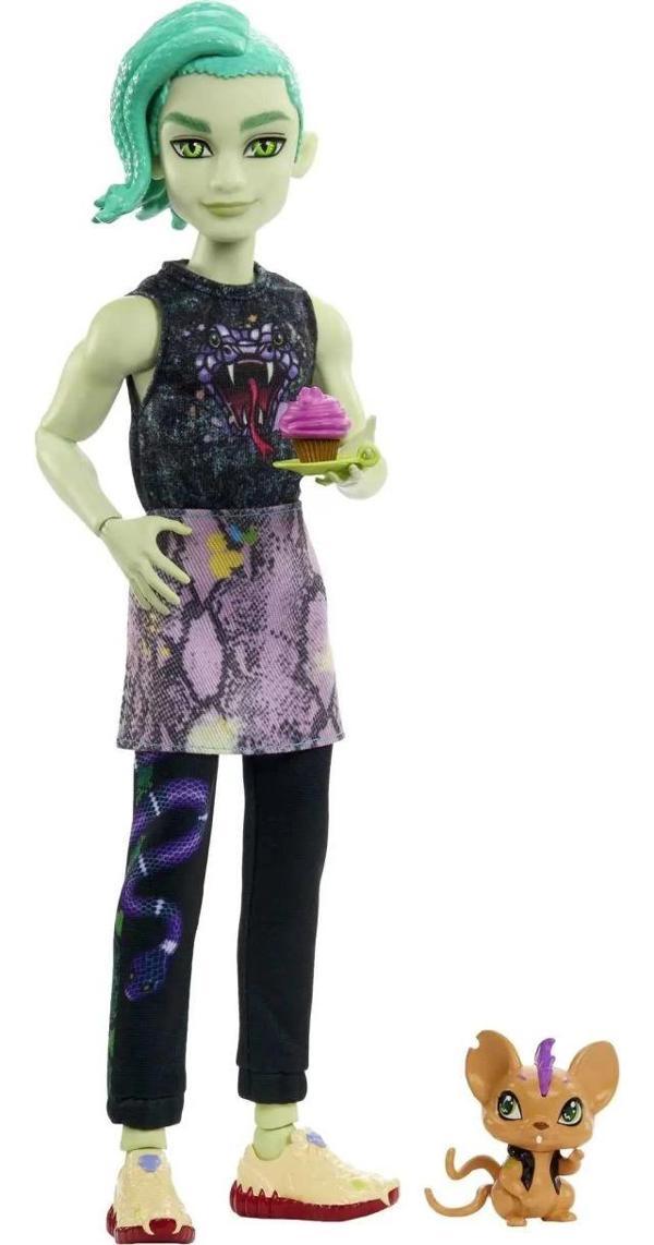 Monster High İmza Görünümünde Deuce Gorgon Bebeği - Image 1