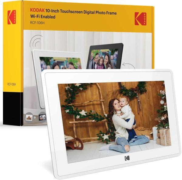 Kodak 10 Inc Dokunmatik Ekranlı Dijital Fotoğraf Çerçevesi 16GB Kumandalı - Image 1