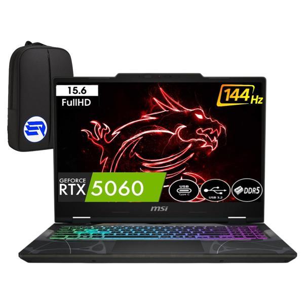 Msi Cyborg 15 B2RWFKG-208XTREP3 Intel Core 7-240H 48GB Ram 1tb SSD RTX5060 15.6'' Full Hd 144Hz WIN11 Pro + Elektropasaj - Image 1