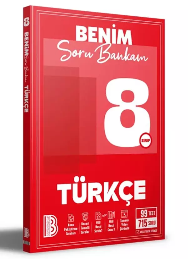 Benim Hocam 8. Sınıf Türkçe Soru Bankası Benim Hocam Yayınları - Bi bigelio - Image 1