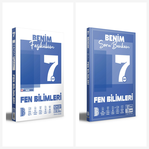 Benim Hocam 7. Sınıf Fen Bilimleri Benim Fasikülüm + Soru Bankası Seti 2 Kitap Benim Hocam Yayınları - Bi bigelio - Image 1