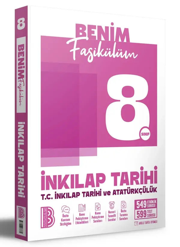 Benim Hocam 8. Sınıf İnkılap Tarihi Fasikülüm Benim Hocam Yayınları - Bi bigelio - Image 1