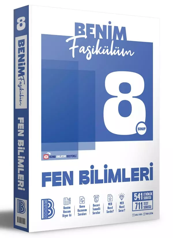 Benim Hocam 8. Sınıf Fen Bilimleri Benim Fasikülüm Benim Hocam Yayınları - Benim Hocam Yayınları - Image 1